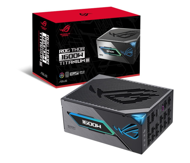 ASUS ROG Thor III 1600W 80 Plus Titanium ATX 3.1 - 1285088 - zdjęcie 7